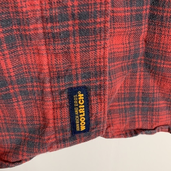 Woolrich Flannel shirt Size Large - Picture 4 of 6